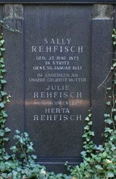 rehfisch headstone